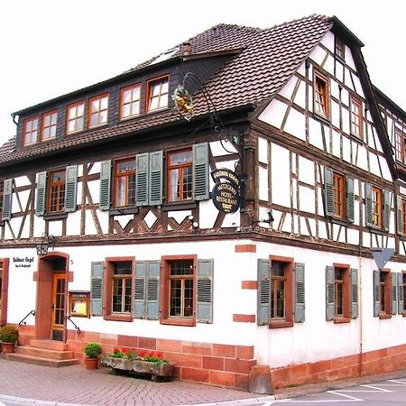 Goldner Engel, Restaurant - Hotel - Metzgerei Laudenbach  Buitenkant foto